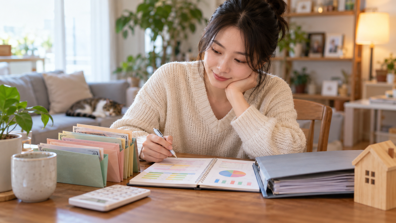 기존 적금에서 모은 돈과 주거비 계획을 함께 살피는 청년